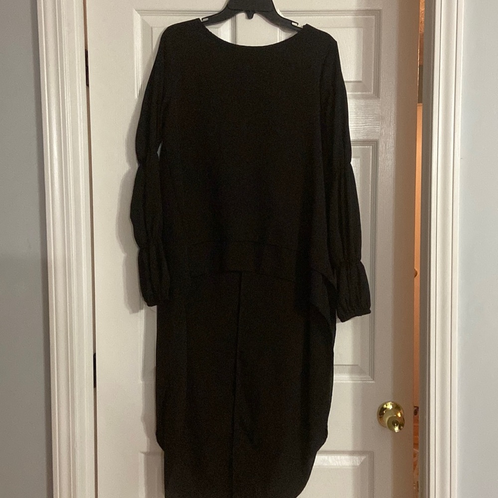 Black bohemian style dress